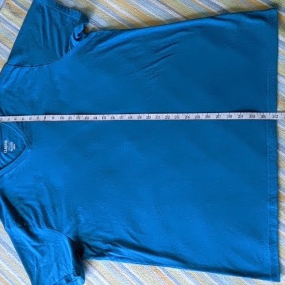 🛍️ BUNDLE ONLY | Men's Old Navy Classic blue vneck tee XXL 2XL - Picture 2 of 8